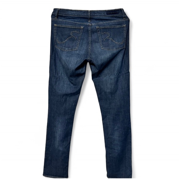 ROCK & REPUBLIC  Women’s Blue Skinny Jeans 12 - Picture 5 of 8